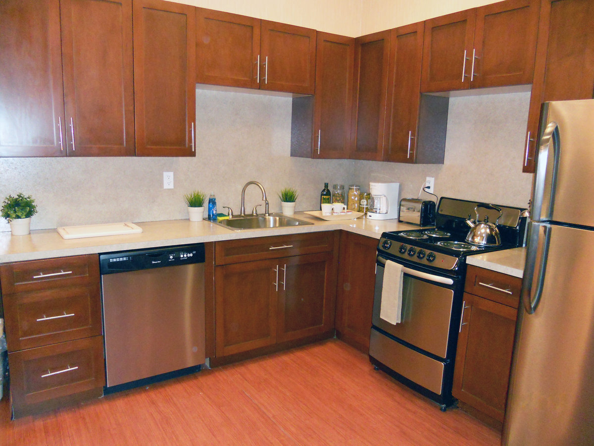 Completed interior project